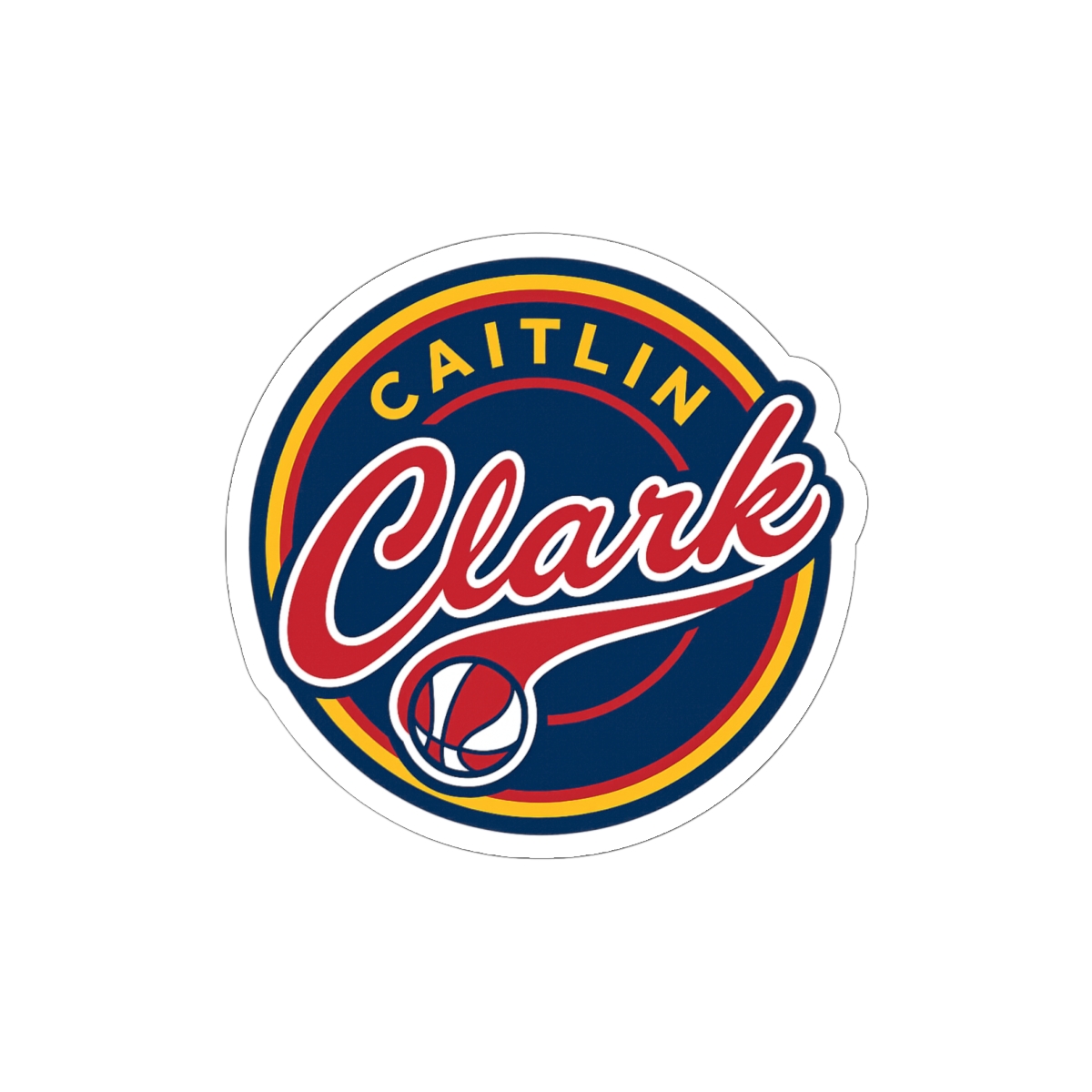 Caitlin Clark Indiana Fever 303 Bold Sticker