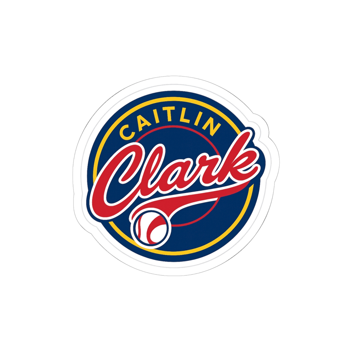 Caitlin Clark Indiana Fever Sticker | Bold Fan Vinyl Decal