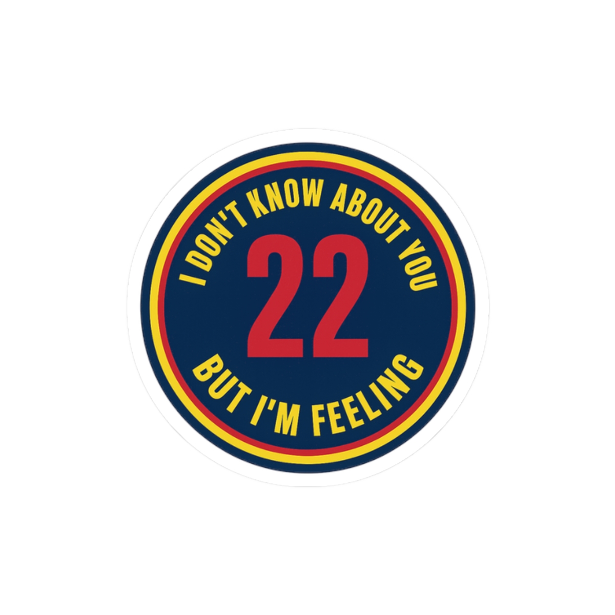 Caitlin Clark x Taylor Swift Sticker | Playful Fandom Vinyl Decal - alternate angle 3, merchandise