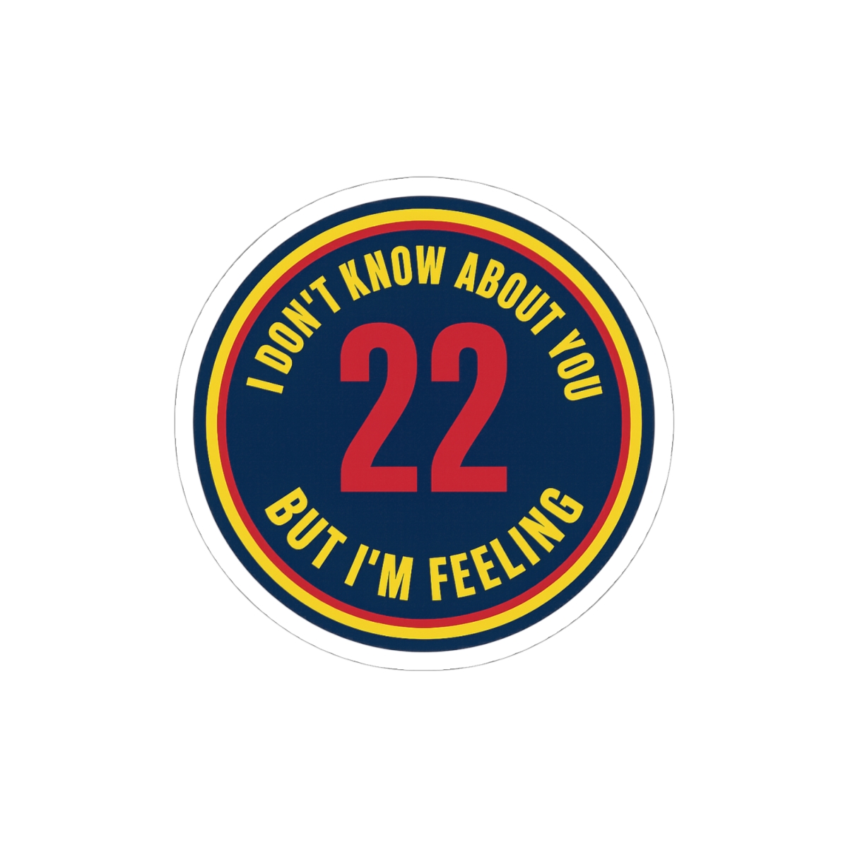 Caitlin Clark x Taylor Swift Sticker | Playful Fandom Vinyl Decal - alternate angle 2, merchandise