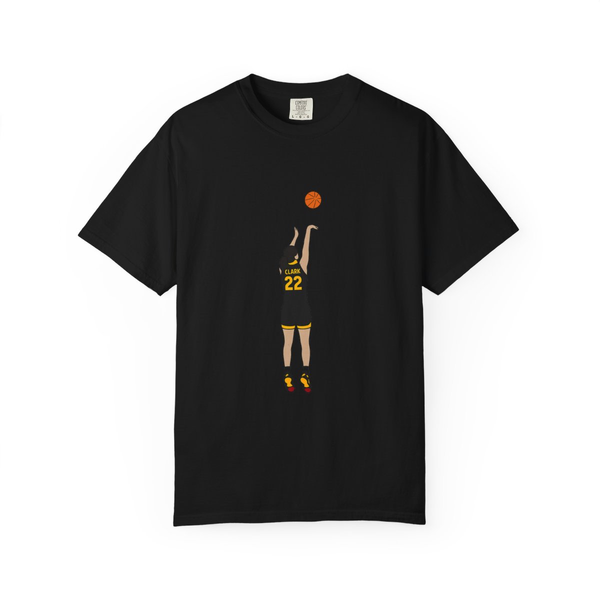 Caitlin Clark 3-Pointer Basketball T-Shirt