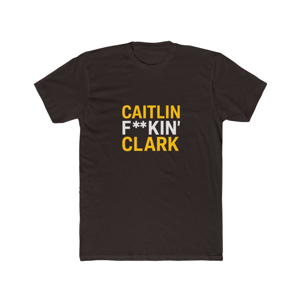 Caitlin FKIN Clark Bold Basketball Fan T Shirt - alternate angle 4, merchandise