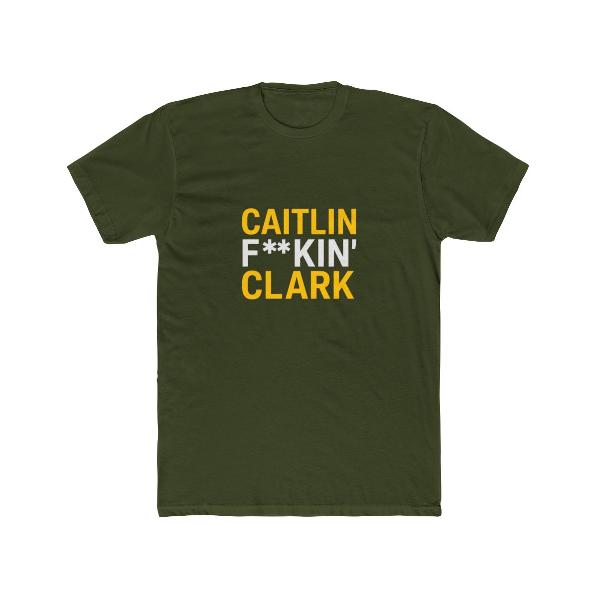 Caitlin FKIN Clark Bold Basketball Fan T Shirt - alternate angle 4, merchandise