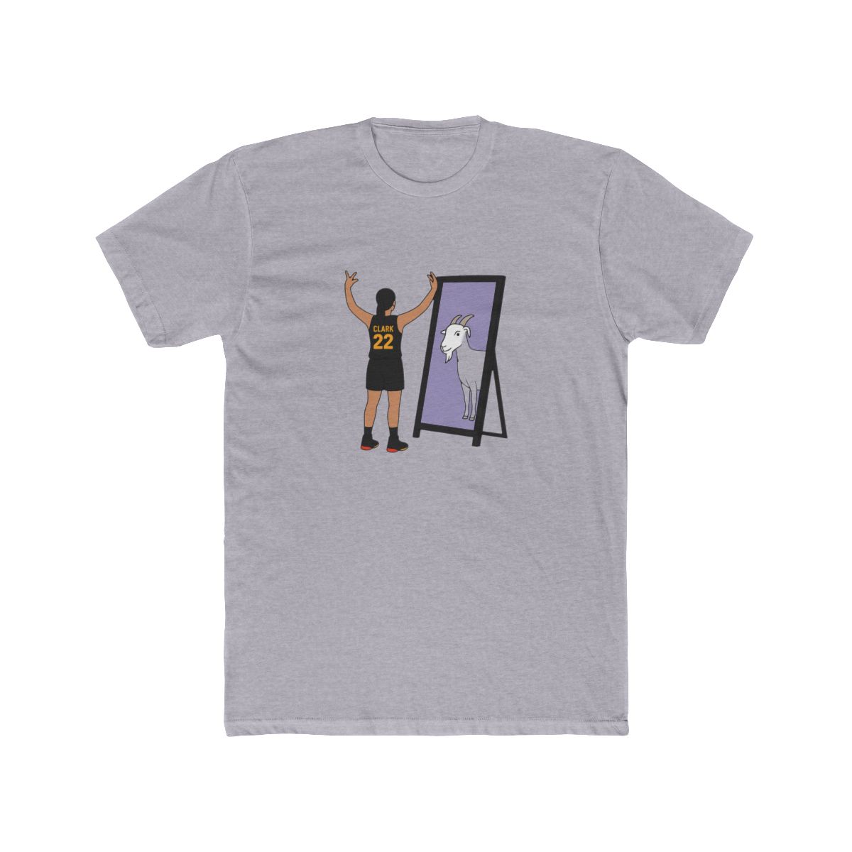 Iconic Caitlin Clark GOAT Basketball T Shirt