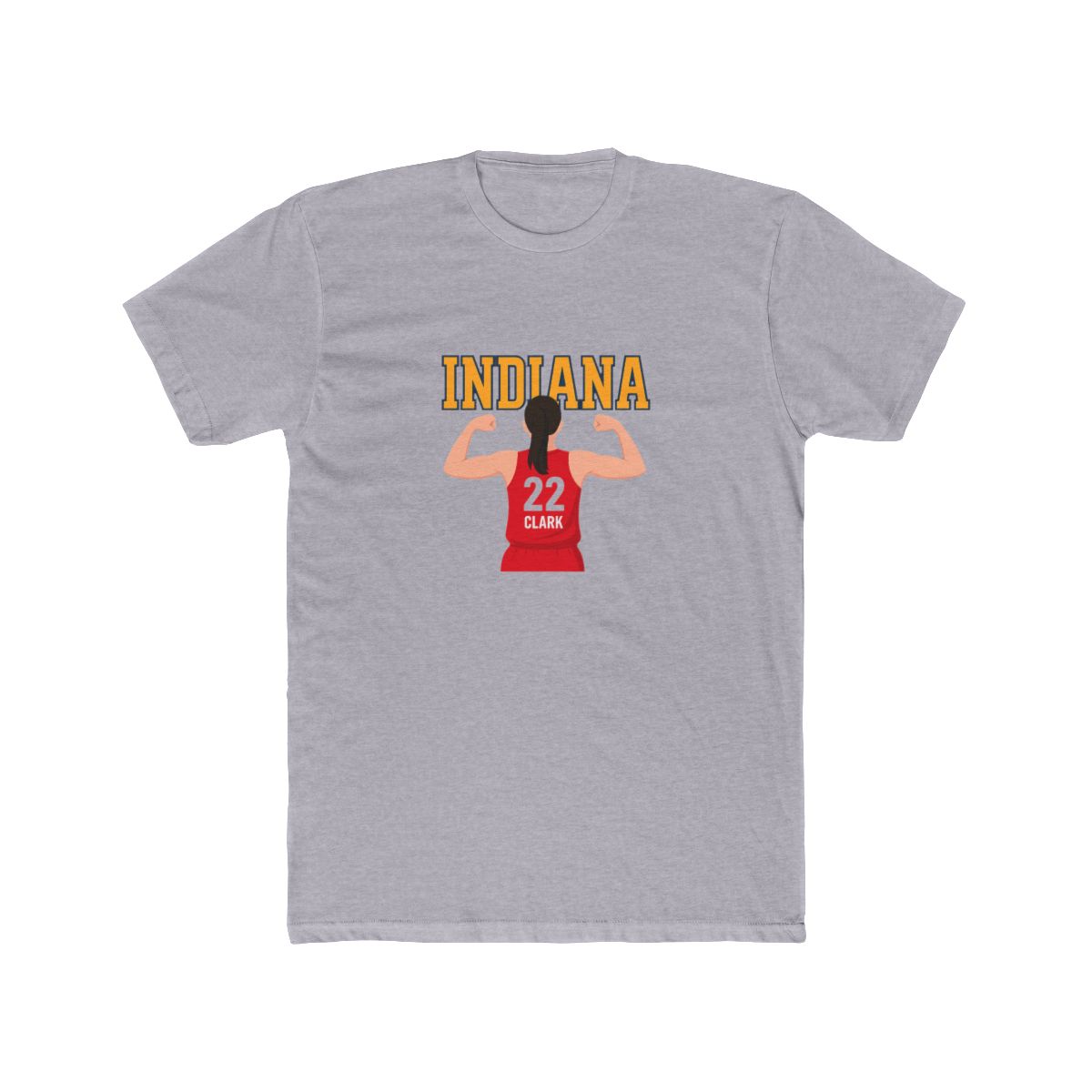 Indiana Caitlin Clark Basketball Cartoon T-Shirt - alternate angle 5, merchandise