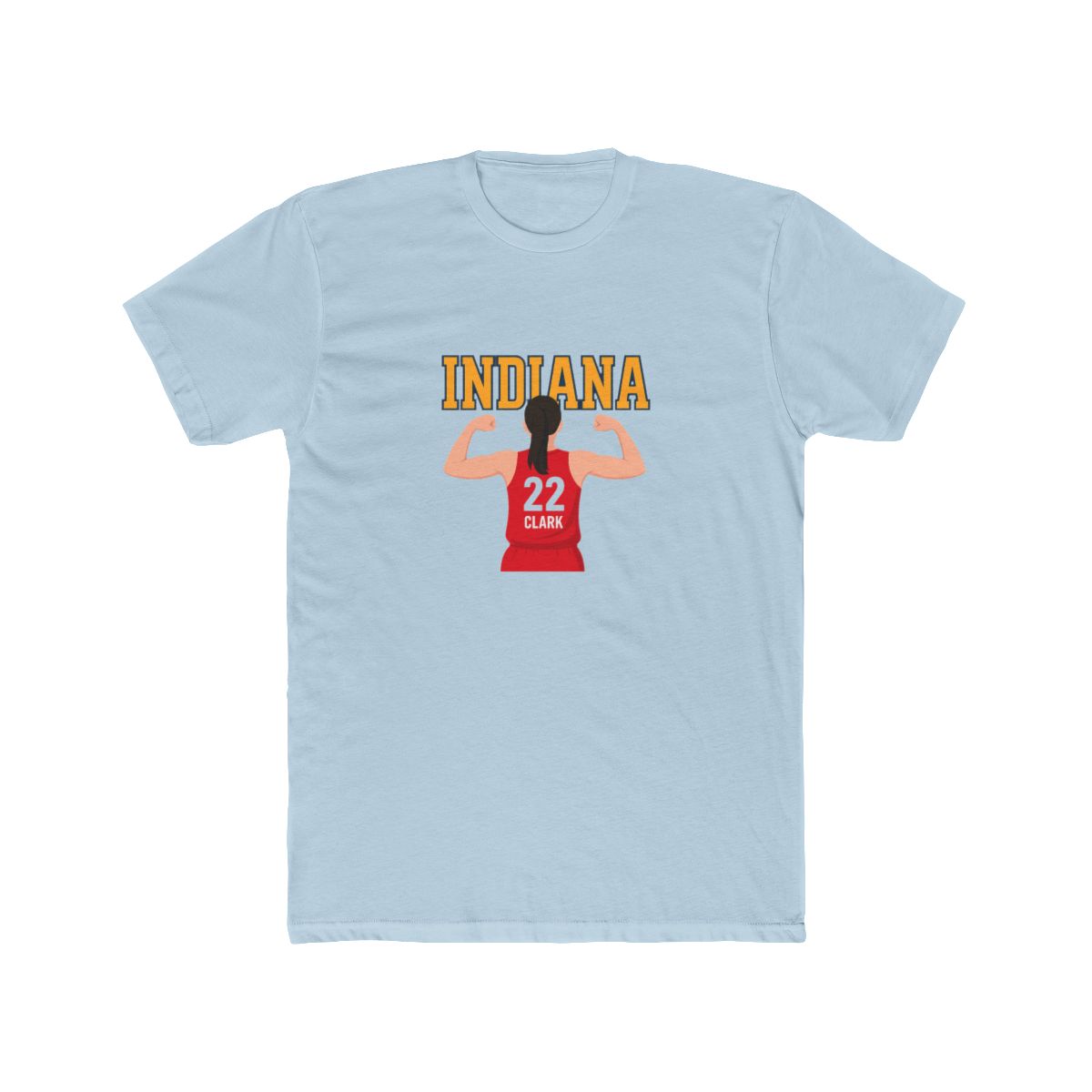Indiana Caitlin Clark Basketball Cartoon T-Shirt - alternate angle 5, merchandise