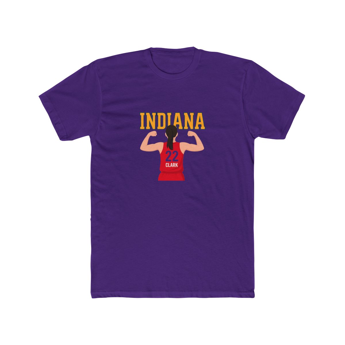 Indiana Caitlin Clark Basketball Cartoon T-Shirt - alternate angle 3, merchandise