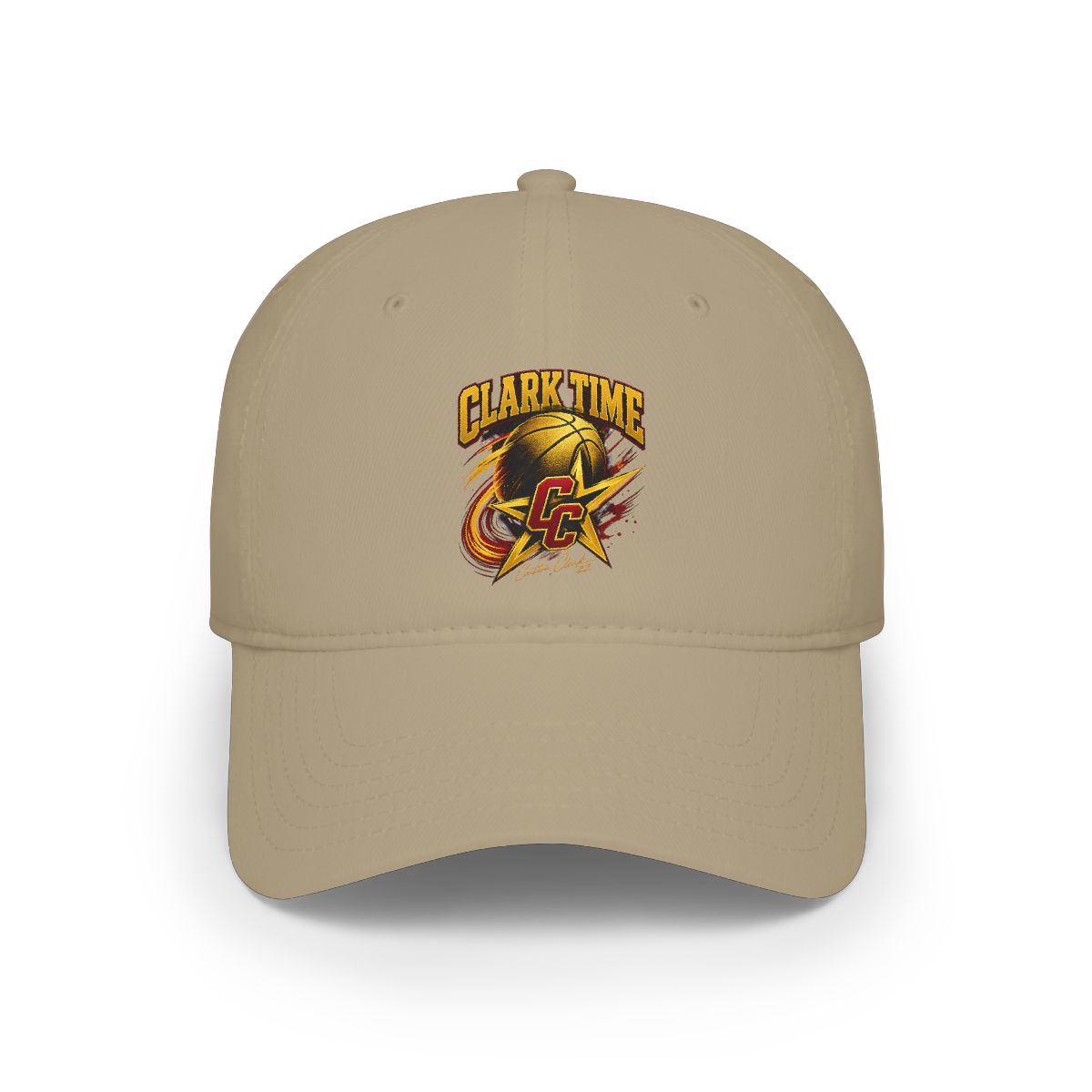 Caitlin Clark Clark Time Hat - alternate angle 3, merchandise