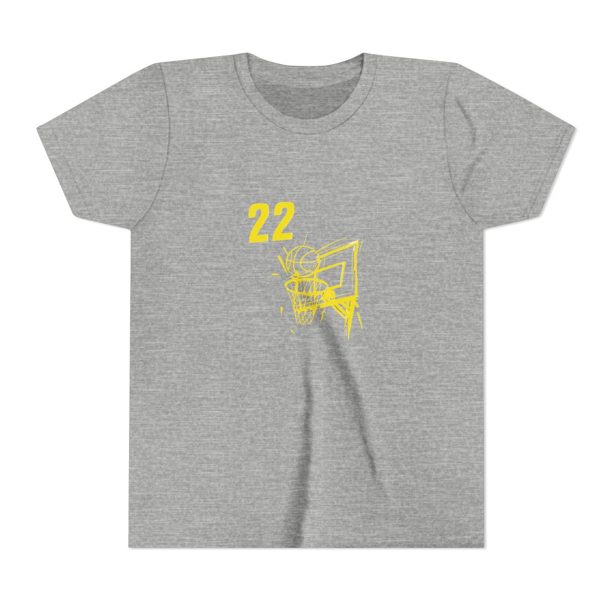 Caitlin 22Caitlin Clark Kids T Shirt - alternate angle 3, merchandise