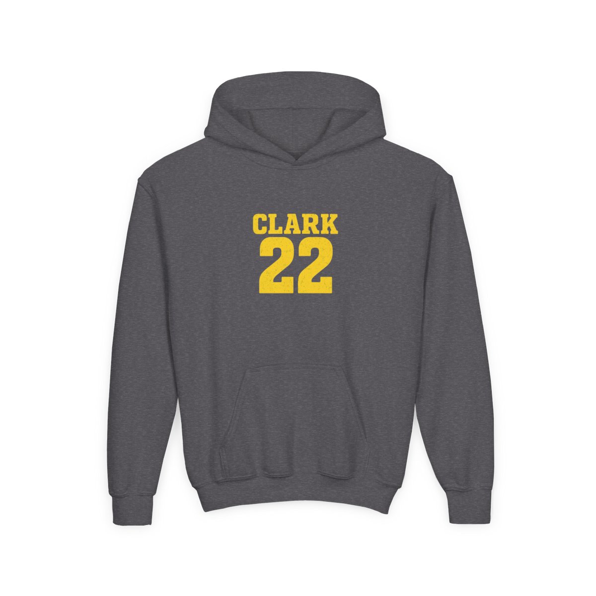 Caitlin Clark #22 Basketball Champion Kids Hoodie - alternate angle 4, merchandise