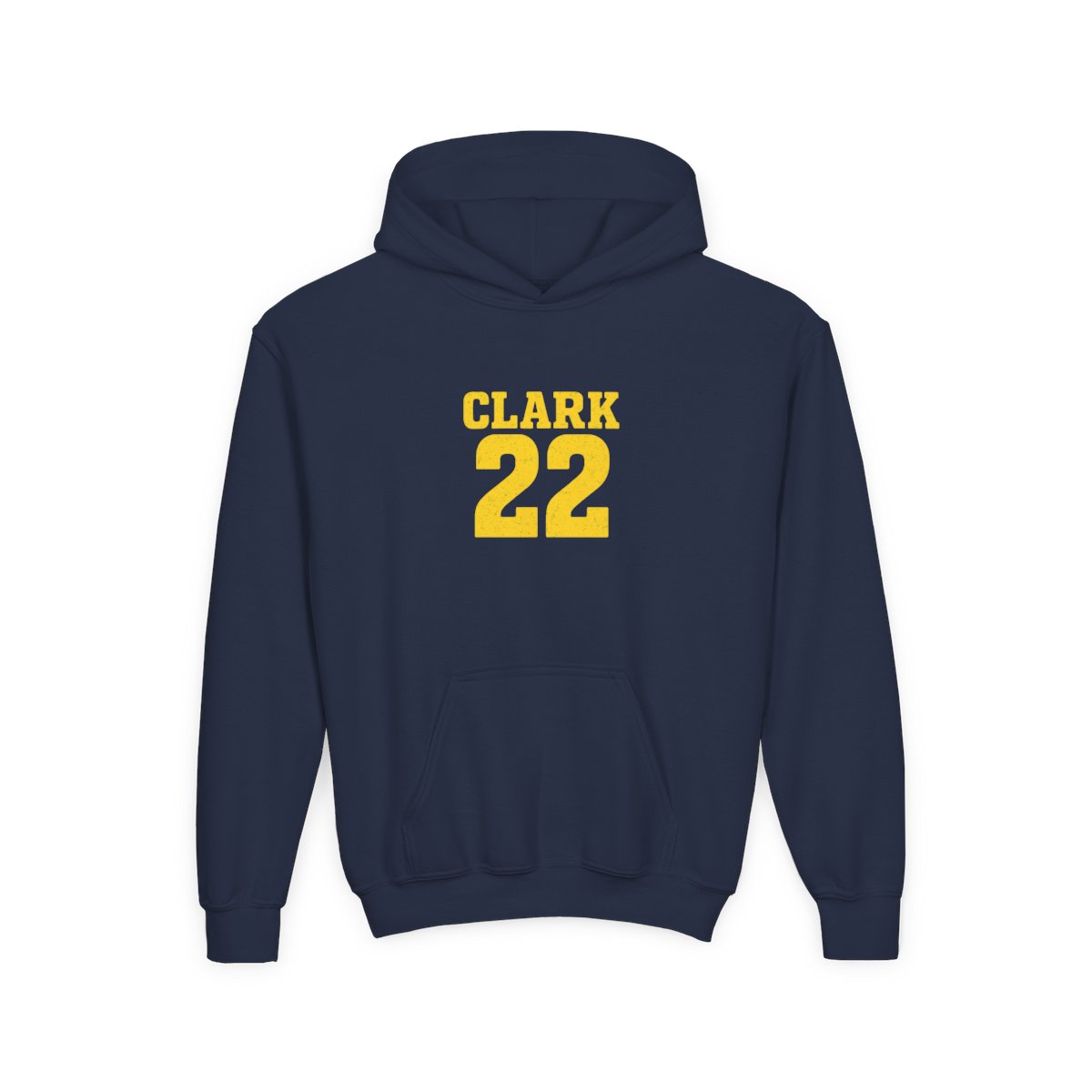 Caitlin Clark #22 Basketball Champion Kids Hoodie