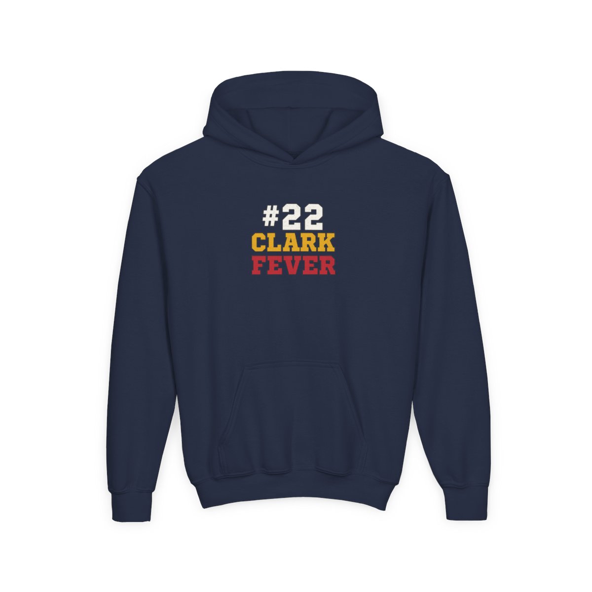 Caitlin Clark #22 Indiana Fever Basketball Kids Hoodie
