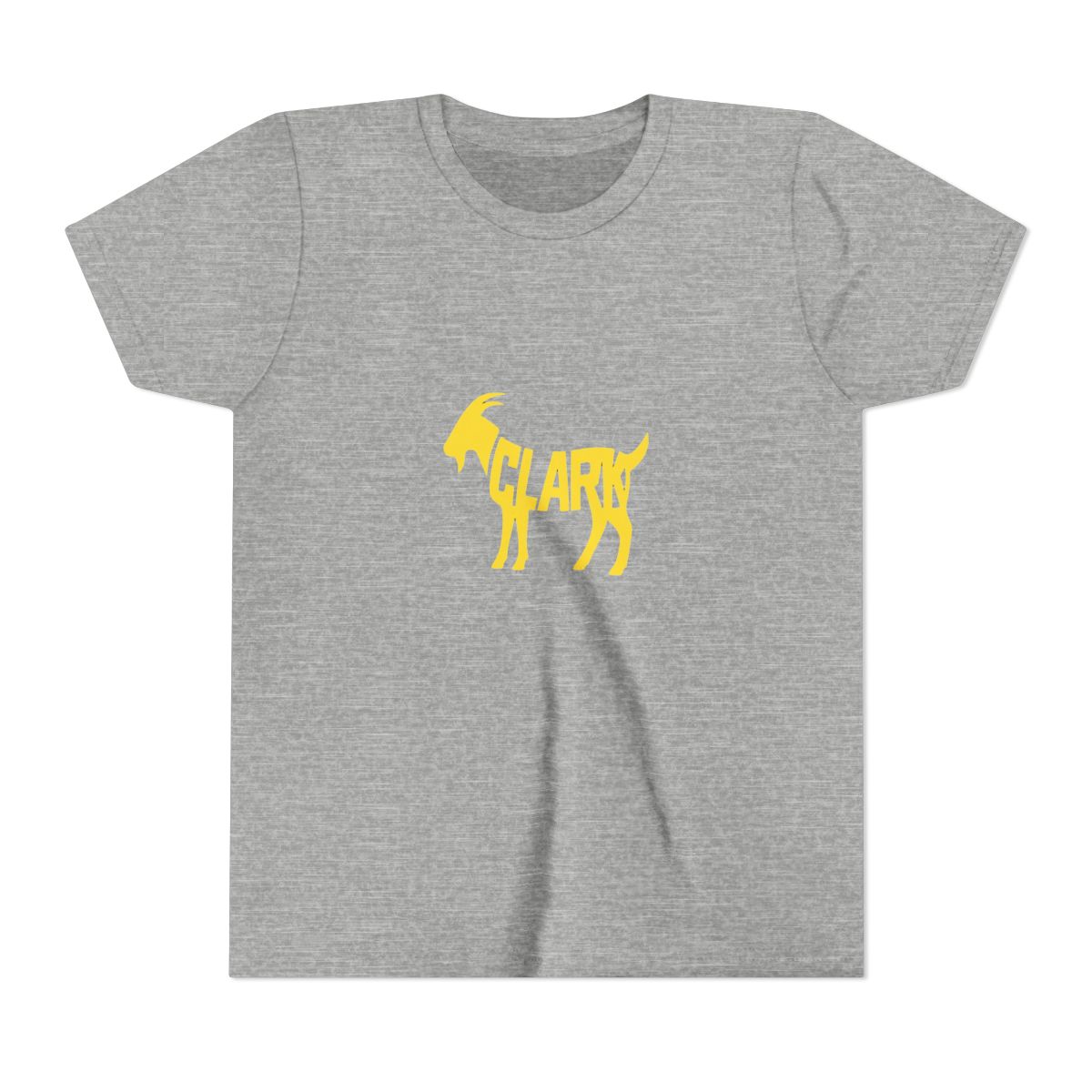 Caitlin Clark Court GOAT Basketball Kids T Shirt