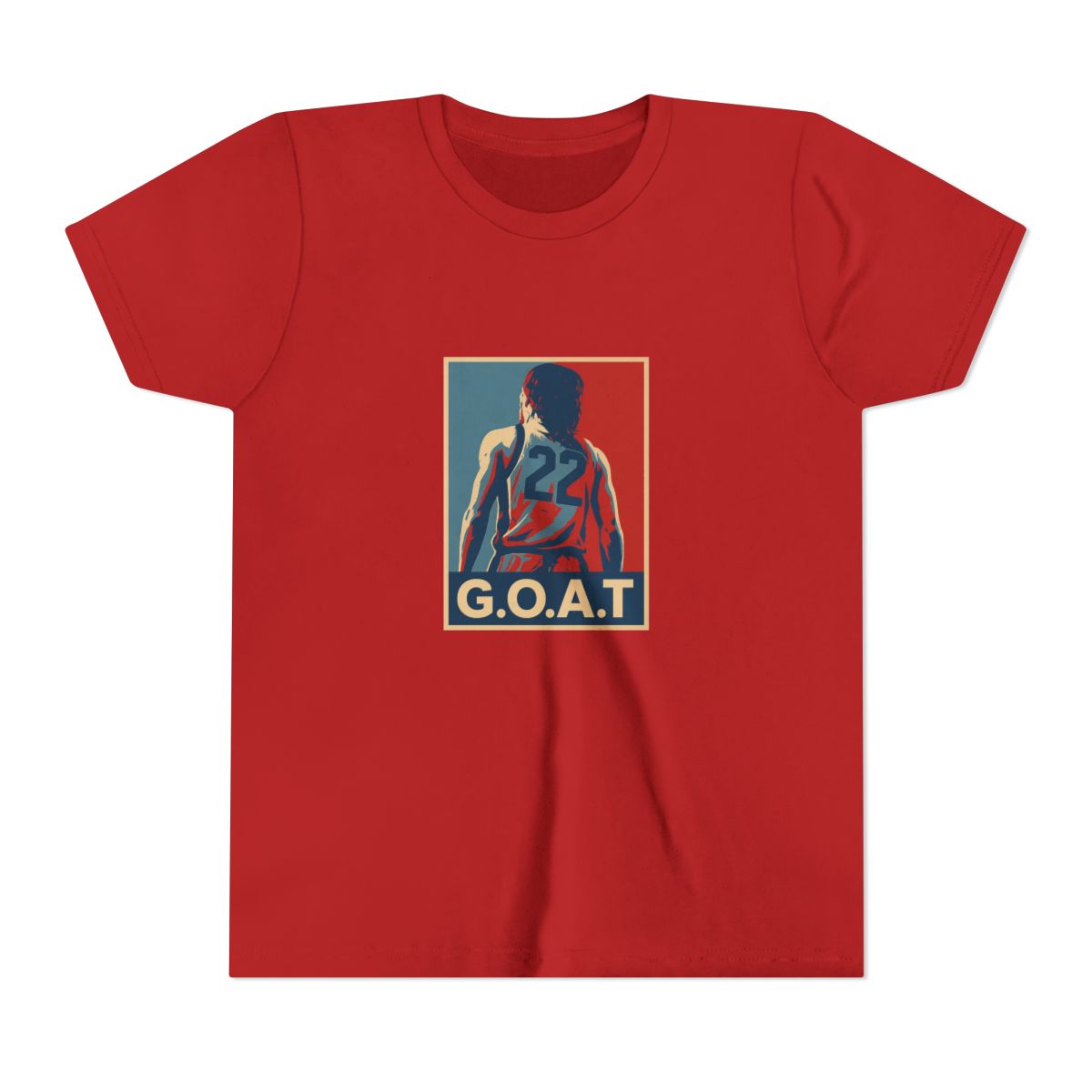 Caitlin Clark Goat Kids T Shirt - alternate angle 5, merchandise