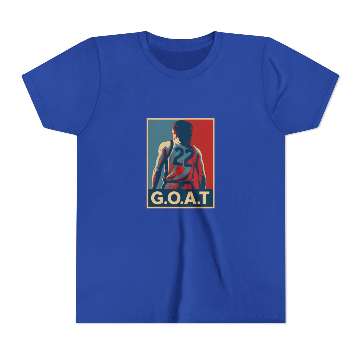 Caitlin Clark Goat Kids T Shirt - alternate angle 3, merchandise