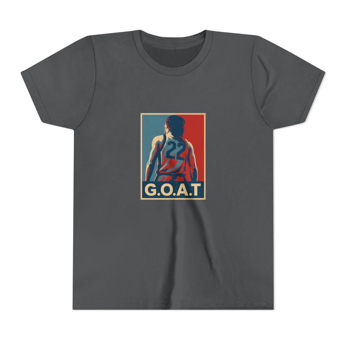 Caitlin Clark Goat Kids T Shirt - alternate angle 4, merchandise