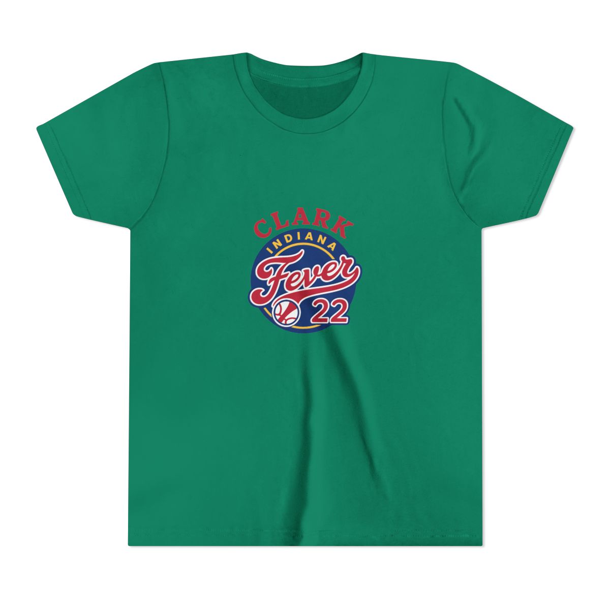 Caitlin Clark Indiana Fever #22 Jersey Kids T Shirt - alternate angle 4, merchandise