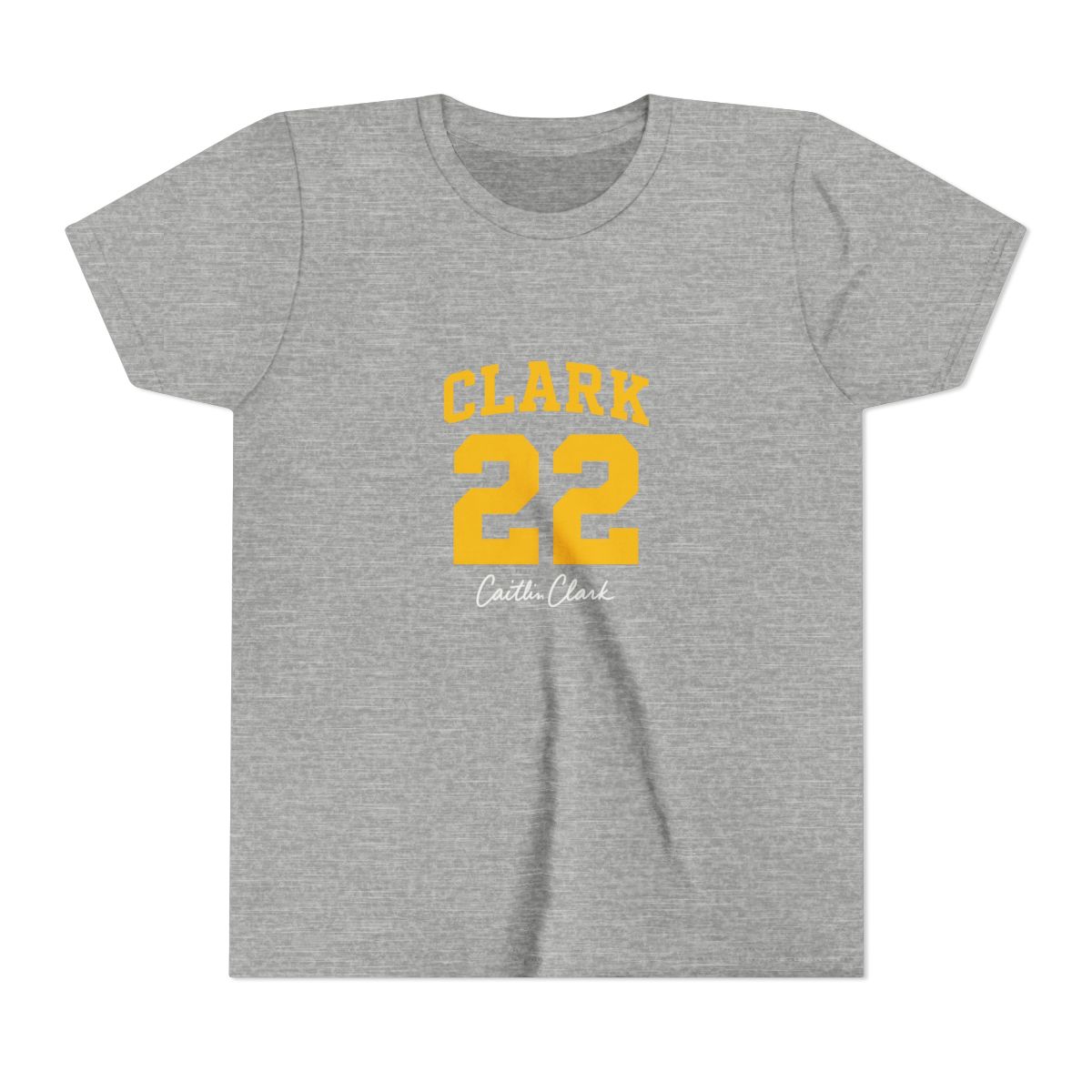 Caitlin Clark Indiana Fever Champion Kids T Shirt - Basketball Fan Gear - alternate angle 3, merchandise