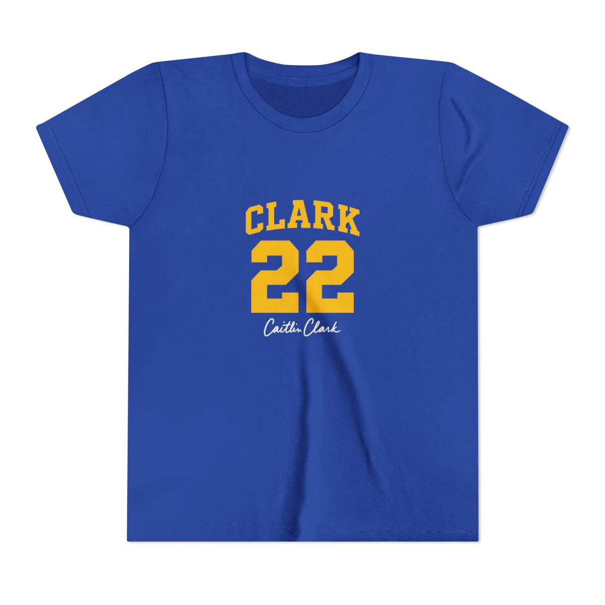 Caitlin Clark Indiana Fever Champion Kids T Shirt - Basketball Fan Gear - alternate angle 4, merchandise