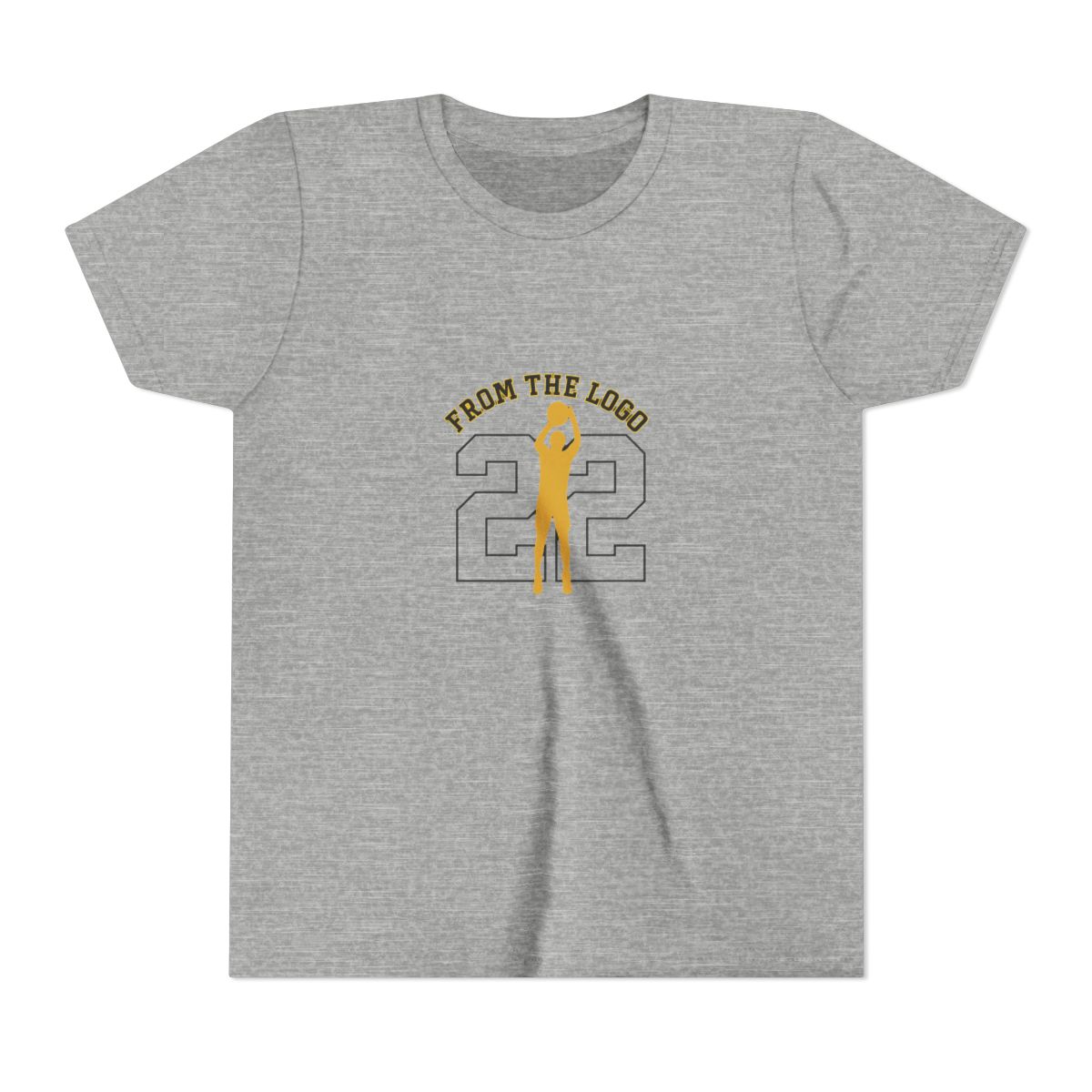 From The Logo Caitlin Clark 22 Kids T-Shirt