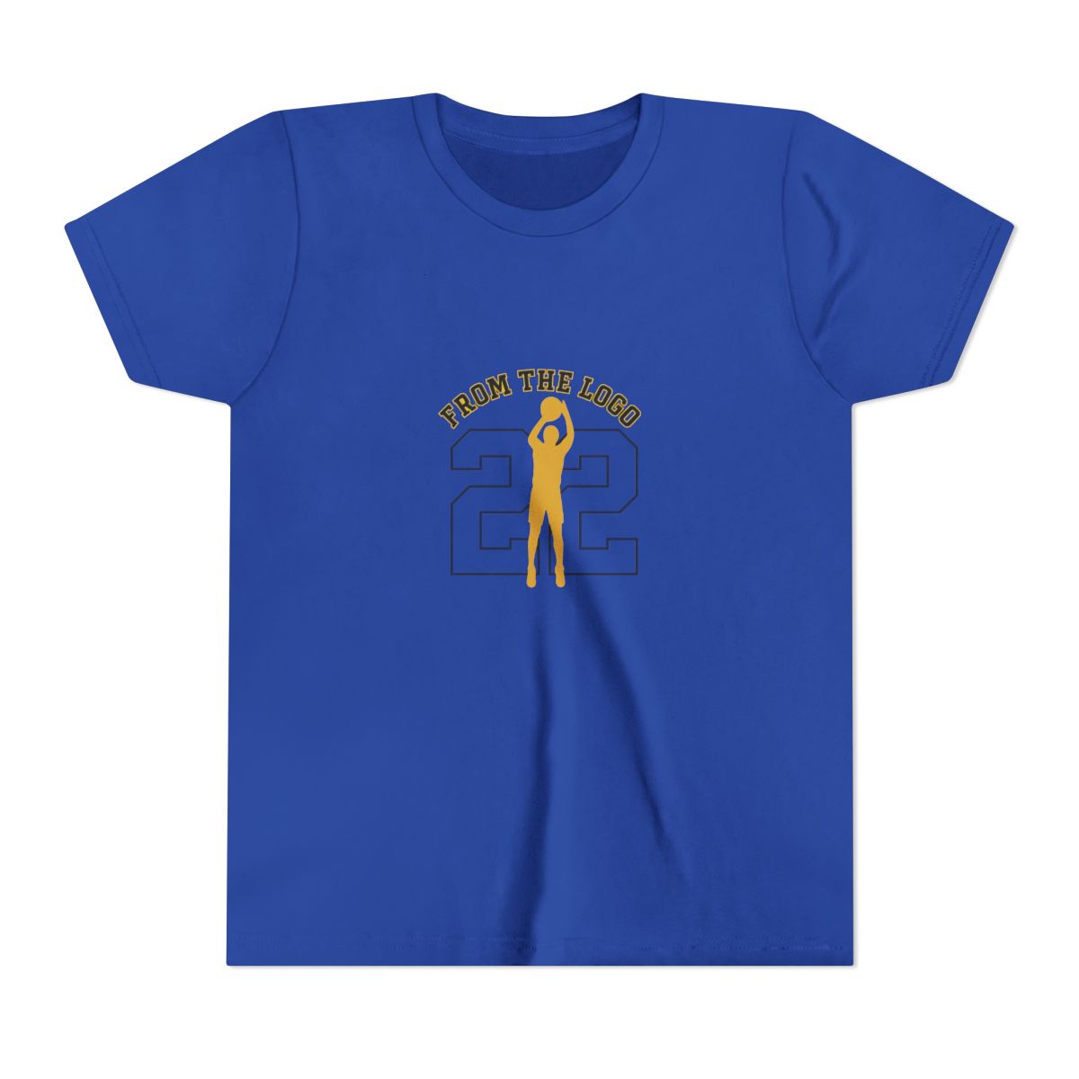 From The Logo Caitlin Clark 22 Kids T-Shirt - alternate angle 3, merchandise