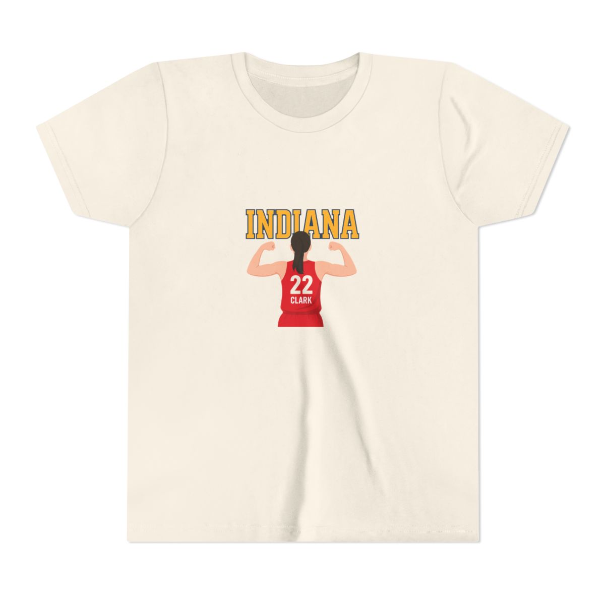 Indiana Caitlin Clark Basketball Cartoon Kids T-Shirt
