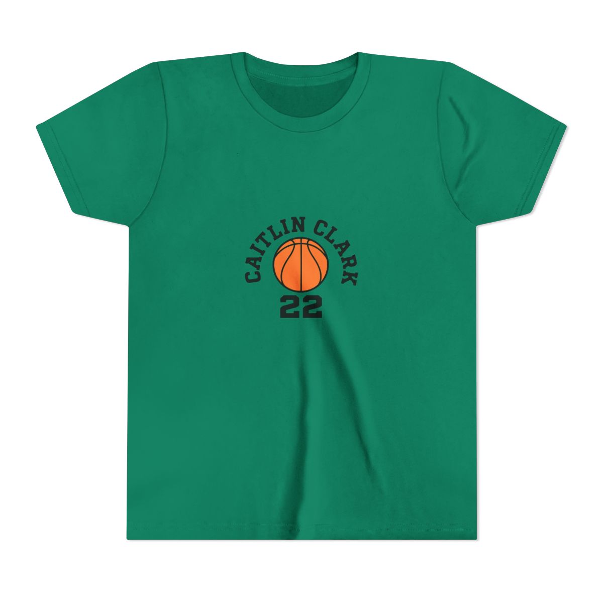 Vintage Caitlin Clark Hoops Icon | WNBA Fan Tee, Fever Shirt, Basketball Gift (Kids) - alternate angle 2, merchandise