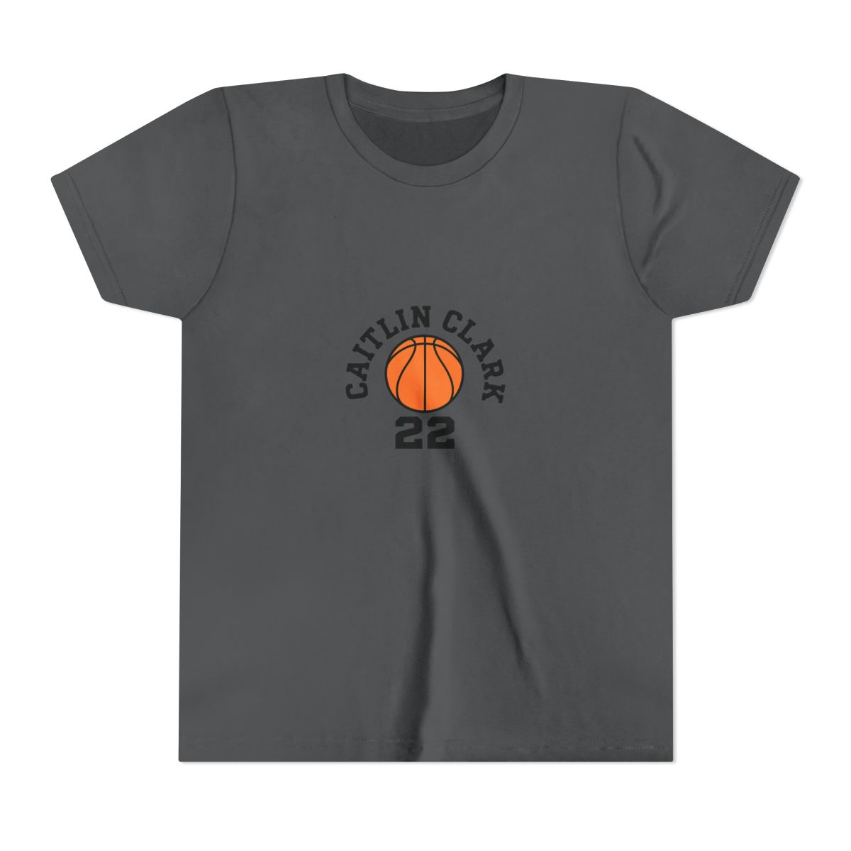 Vintage Caitlin Clark Hoops Icon | WNBA Fan Tee, Fever Shirt, Basketball Gift (Kids) - alternate angle 4, merchandise